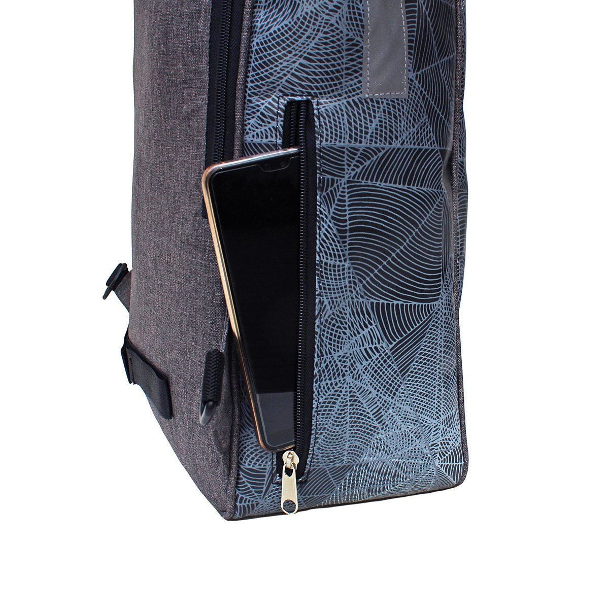 IKURI KOMBI Fahrradtasche / Rucksack mit Befestigung Wasserdicht Gepäcktasche Satteltasche Design Diamante