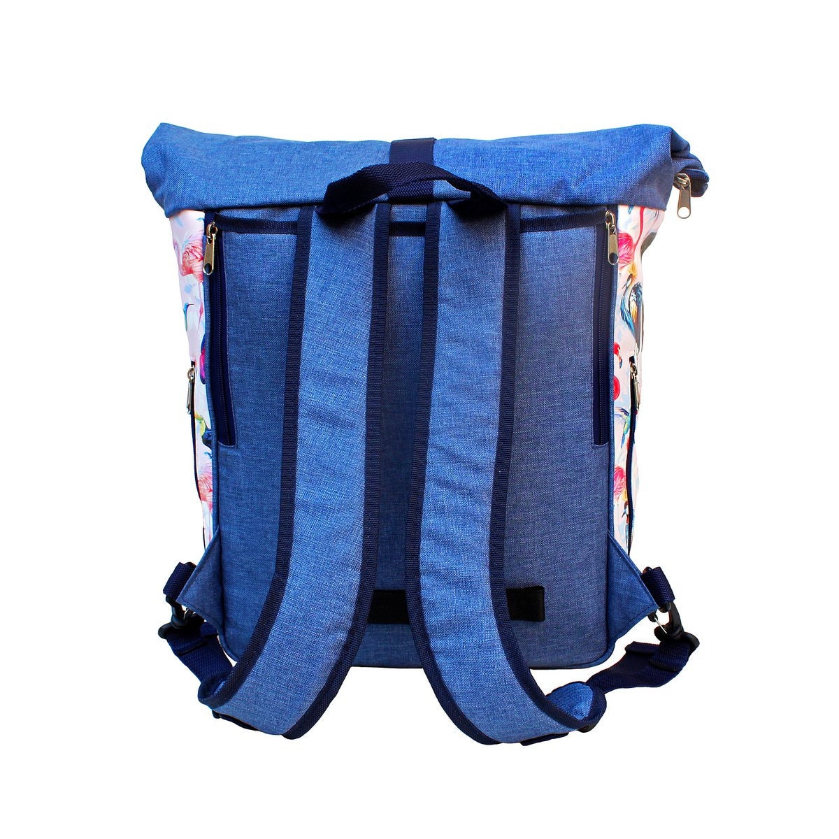 IKURI KOMBI Fahrradtasche / Rucksack mit Befestigung Wasserdicht Gepäcktasche Satteltasche Design Pajaros
