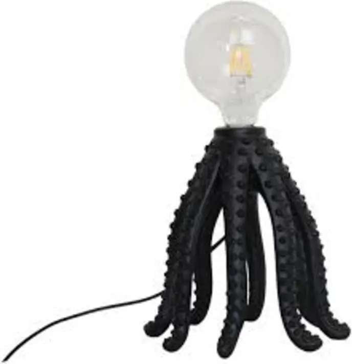 KRAKEN Lampe Octopus schwarz toller Blickfang in jedem Raum und Piratennest