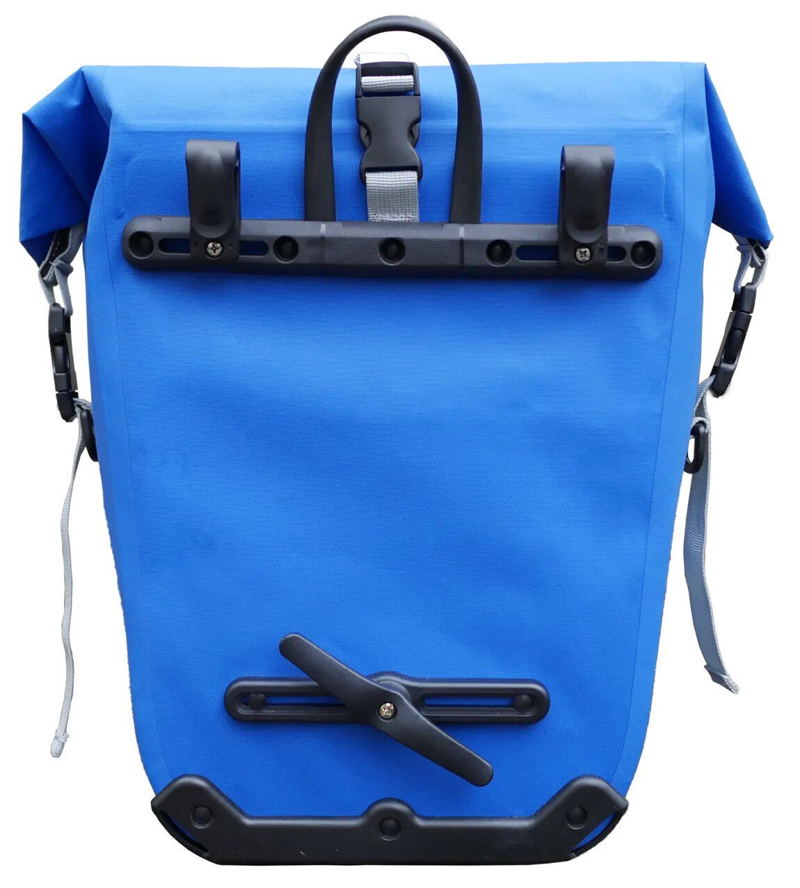 Fahrradtasche für Gepäckträger, 100% wasserdicht, blau, "Abenteurer" von Bomence