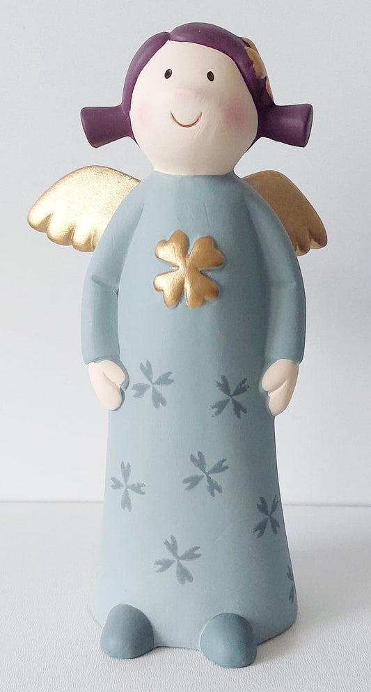 Himmlische Schwestern PAULINE - Mini aus Keramik, handbemalt, Glücksbringer von Räder Design